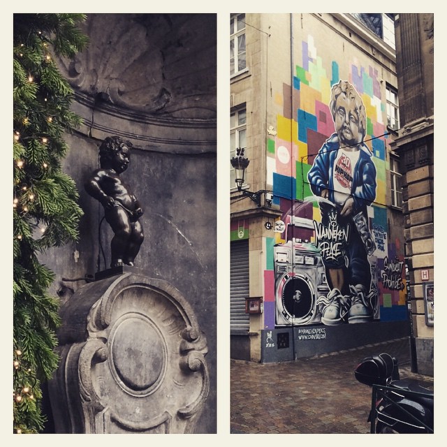 Manneken Pis, the pride of Belgium!