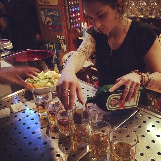 Welcome to Le Corbeau. #brussels #nightlife #bombsaway