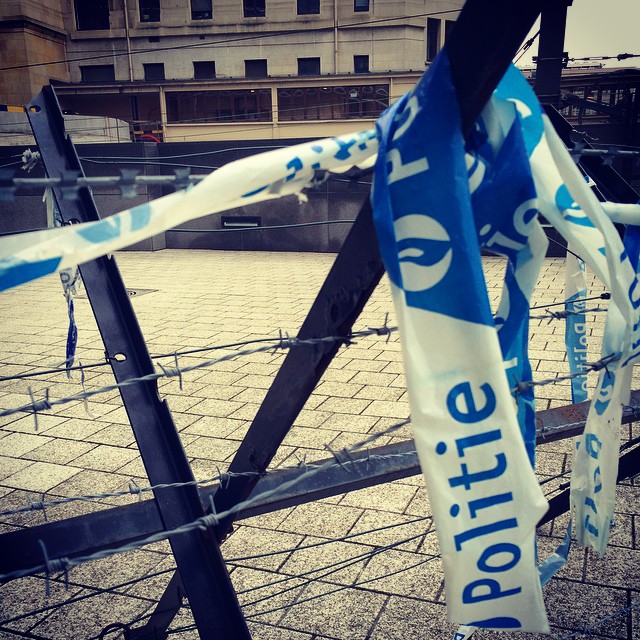 Terrorist kryptonite. #brussels #terror #police