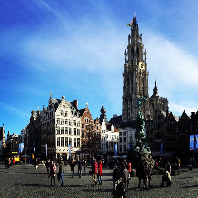 "A pistol pointed at the heart of England" #antwerp #napoleon