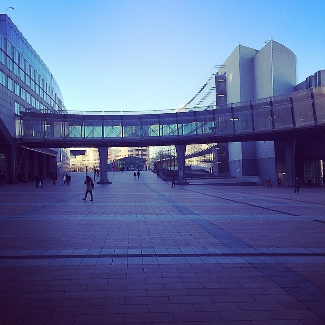 Sun rise and clear skies this morning. A Belgian treat! #notwafflesthough #orchocolate