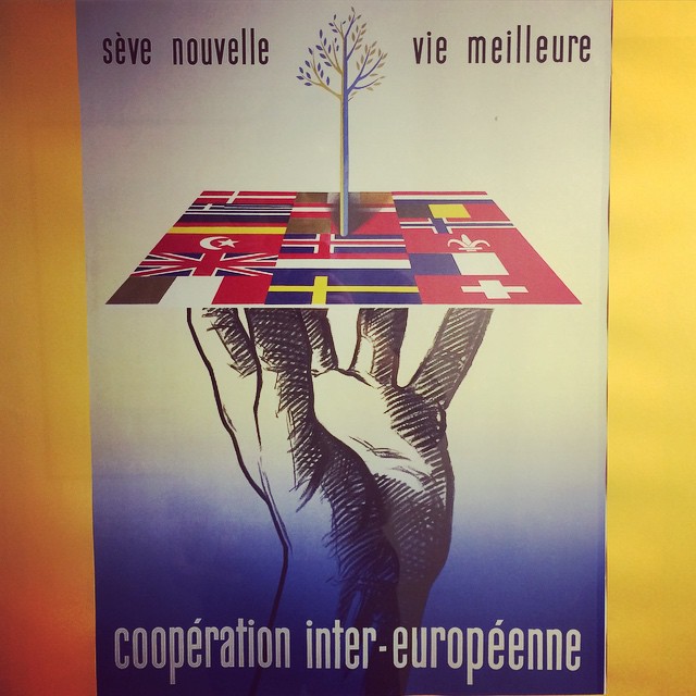 Post-war posters, from the Marshall Plan to Instagram. #europe #eu #vintage
