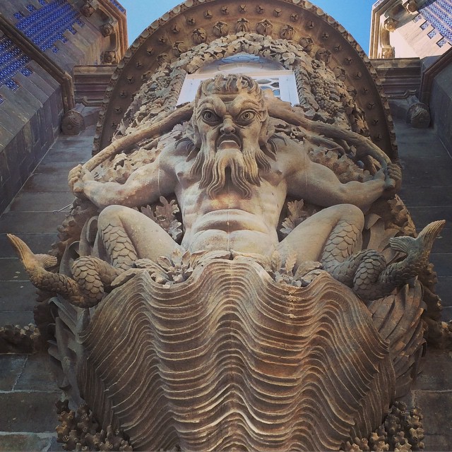 Throwback to spring break and something vaguely serpentine. #tbt #sintra