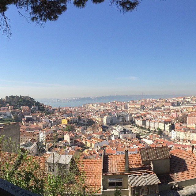 Twenty-one on the Tagus. #lisbon #birthday #nofilter