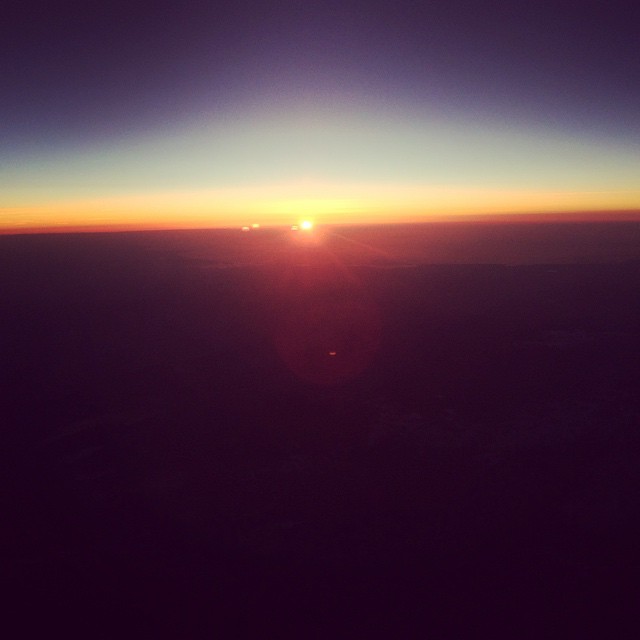 Nothing good can come from a 6:20 a.m. flight
...except maybe this. #sunrise #morning #ryanair #travel