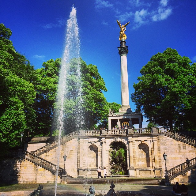 And the trip's tail end begins. Made it to Munich — and it's never felt so good to be reunited with the fam!