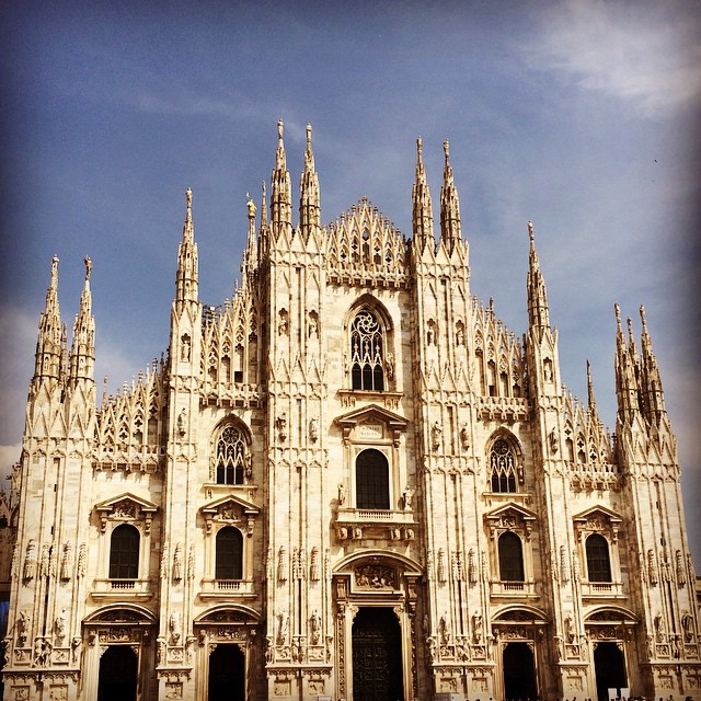 See the biggest church in Italy ✔️
Pick up Expo 2015 ticket ✔️
Now emotionally preparing to spend 2 nights at a questionable (but cheap) Airbnb... #italy #milan #highdemand