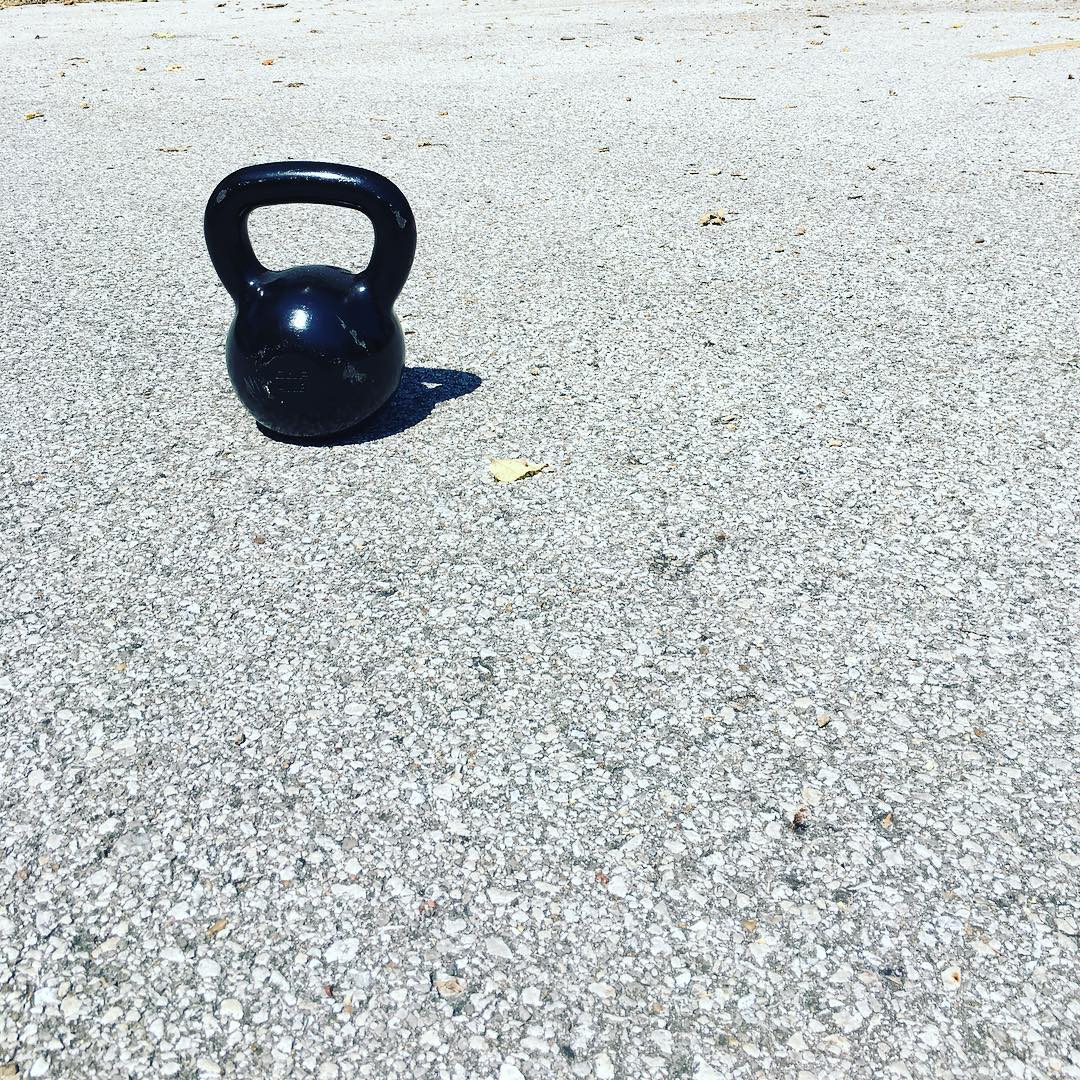 Keepin' it laborious. #laborday #labordayweekend #laborday2016 #kettlebell #workout
